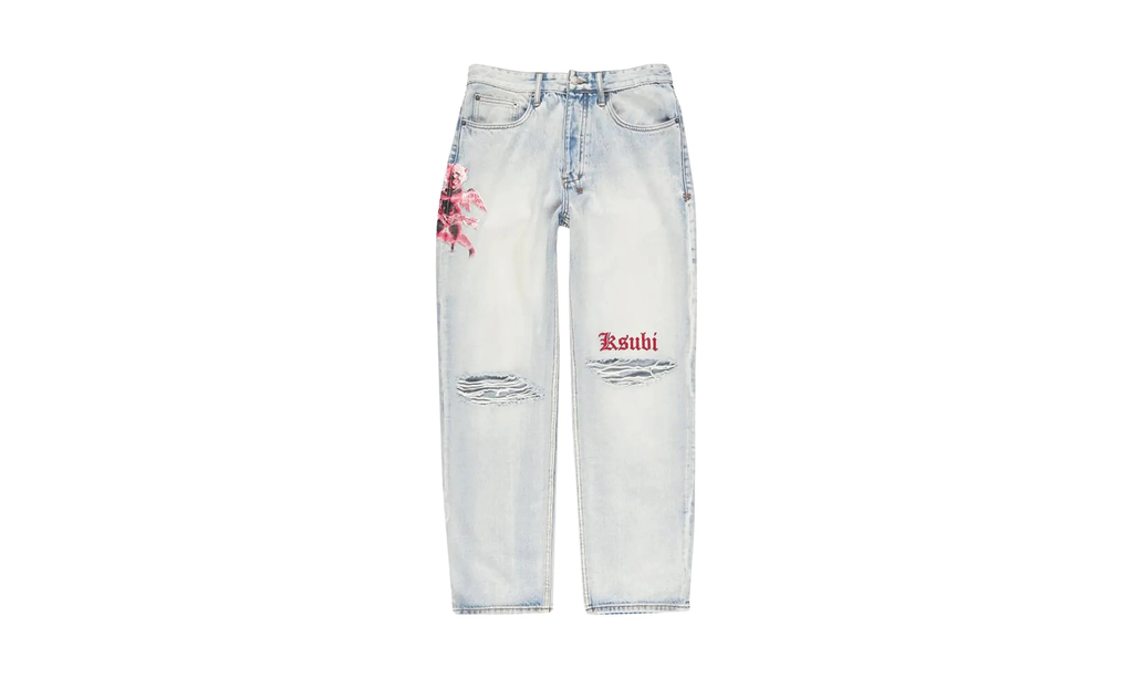 Anti K Icons Jeans Mens Style "Light Blue" MPF23DJ003