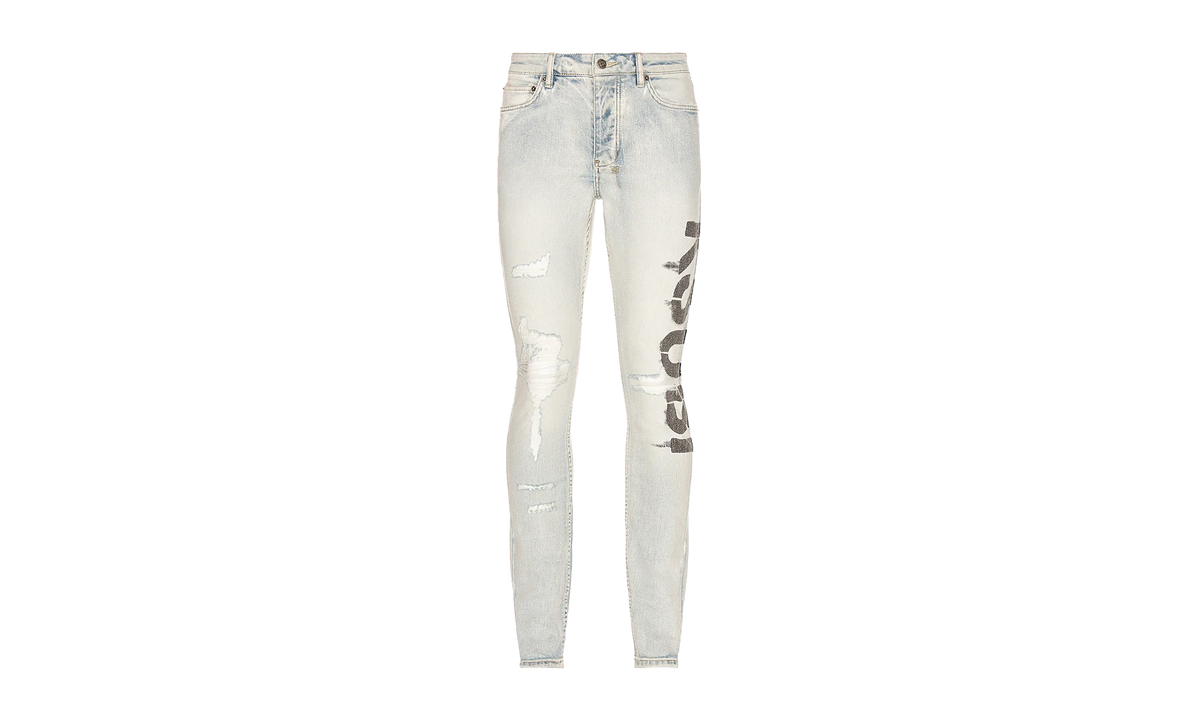 Chitch Phase Out Stencil Jeans Mens Style "Light Blue" 5000006433 098