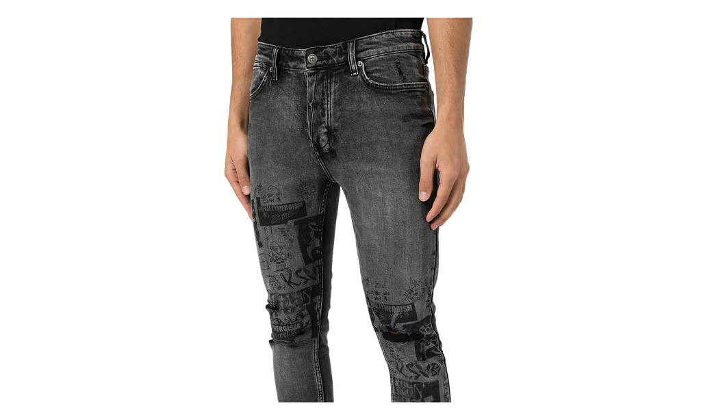 Van Winkle Mash Up Jeans "Black" MPF22DJ039