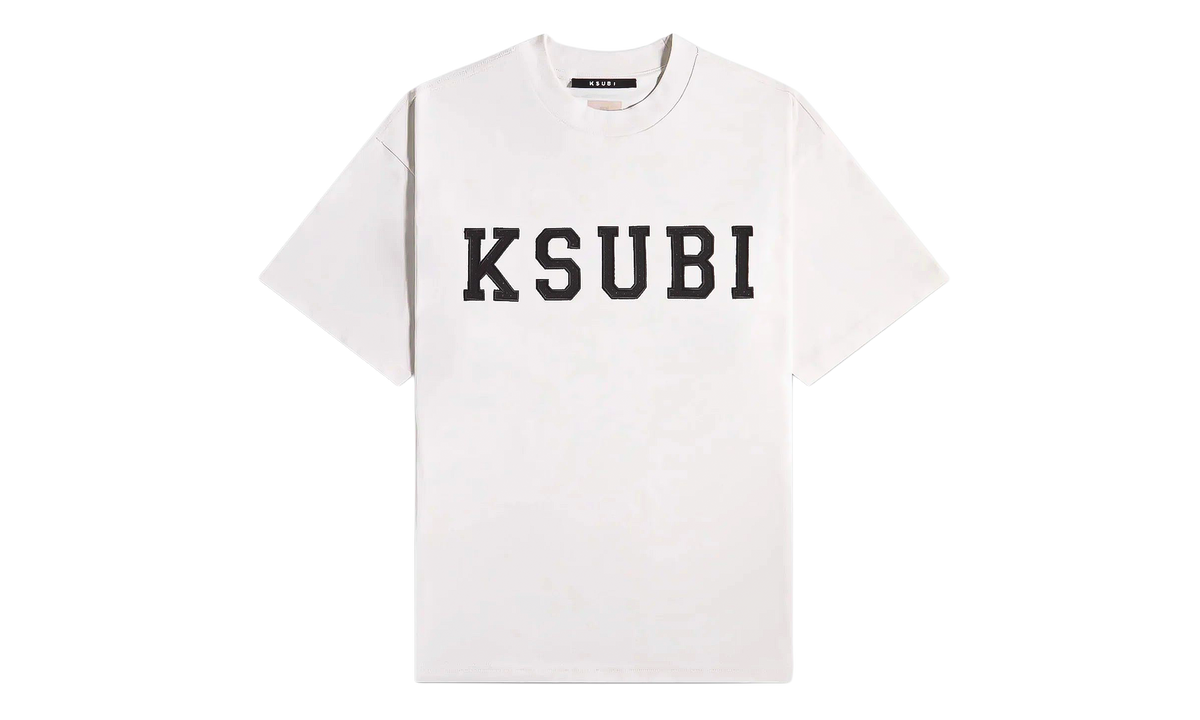 Ksubi Touchdown Ekcess SS Tee "Vintage White" MPS26TE025