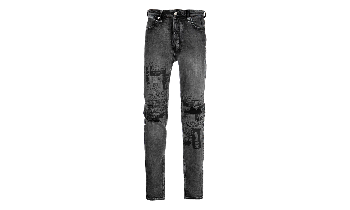 Van Winkle Mash Up Jeans "Black" MPF22DJ039