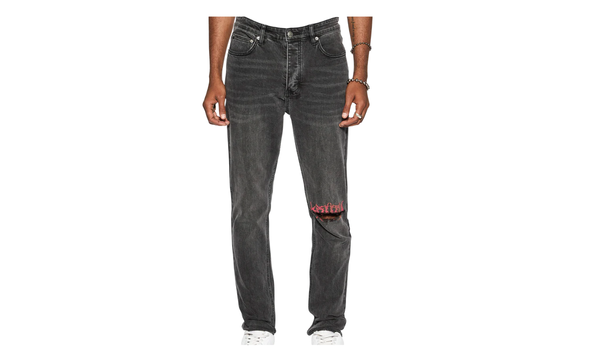 Chitch Angst Sabbath Jeans "Stone Washed Black" MFA24DJ042