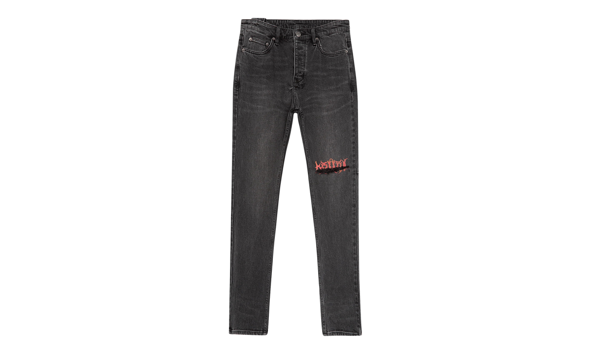 Chitch Angst Sabbath Jeans "Stone Washed Black" MFA24DJ042